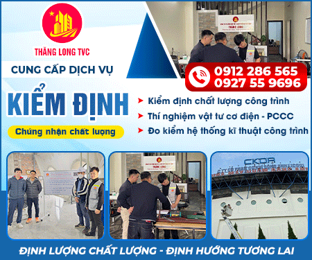 Công ty Cổ phần Kiểm định Kỹ thuật, Tư vấn và Xây dựng Thăng Long (THANGLONG TVC)